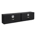 UWS EC40052 UWS EC40052 72-Inch Gloss Black Heavy-Wall Aluminum Double-Door Topside Tool Box - Truck Part Superstore