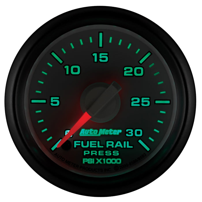 AutoMeter 8586 GAUGE; RAIL PRESS; 2 1/16in.; 30KPSI; DIGITAL STEPPER MOTOR; RAM GEN 3 FACT. MAT - Truck Part Superstore
