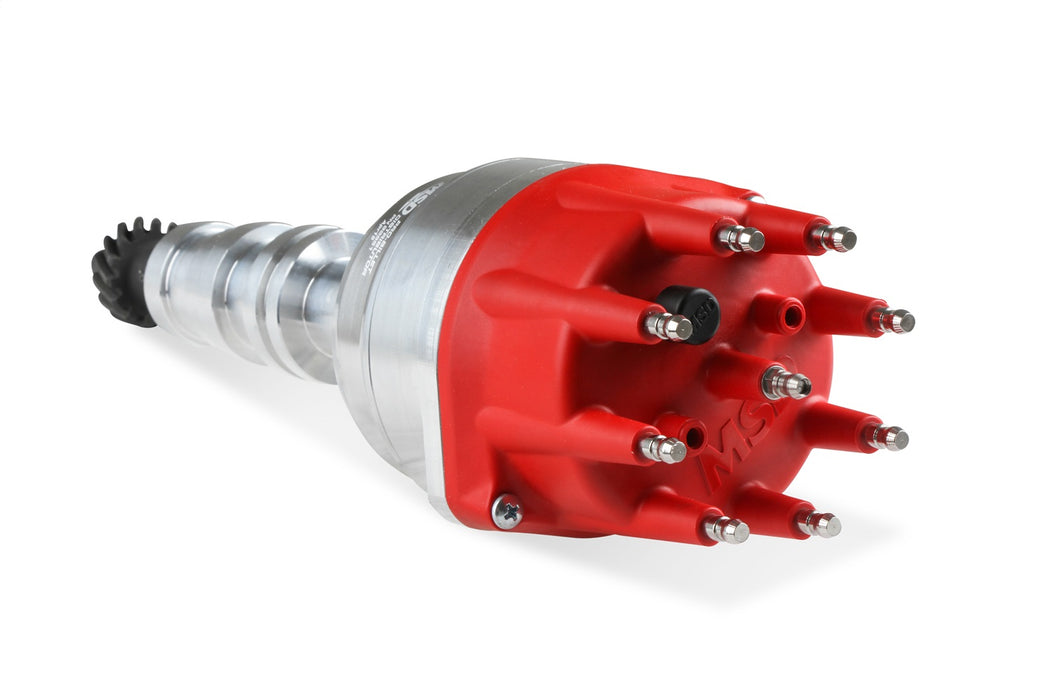 MSD 85951 Ready-To-Run Distributor; Incl. Cap; Vacuum Advance; Steel Gear; - Truck Part Superstore