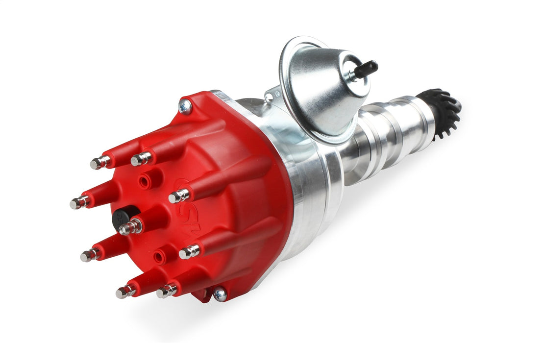 MSD 85951 Ready-To-Run Distributor; Incl. Cap; Vacuum Advance; Steel Gear; - Truck Part Superstore