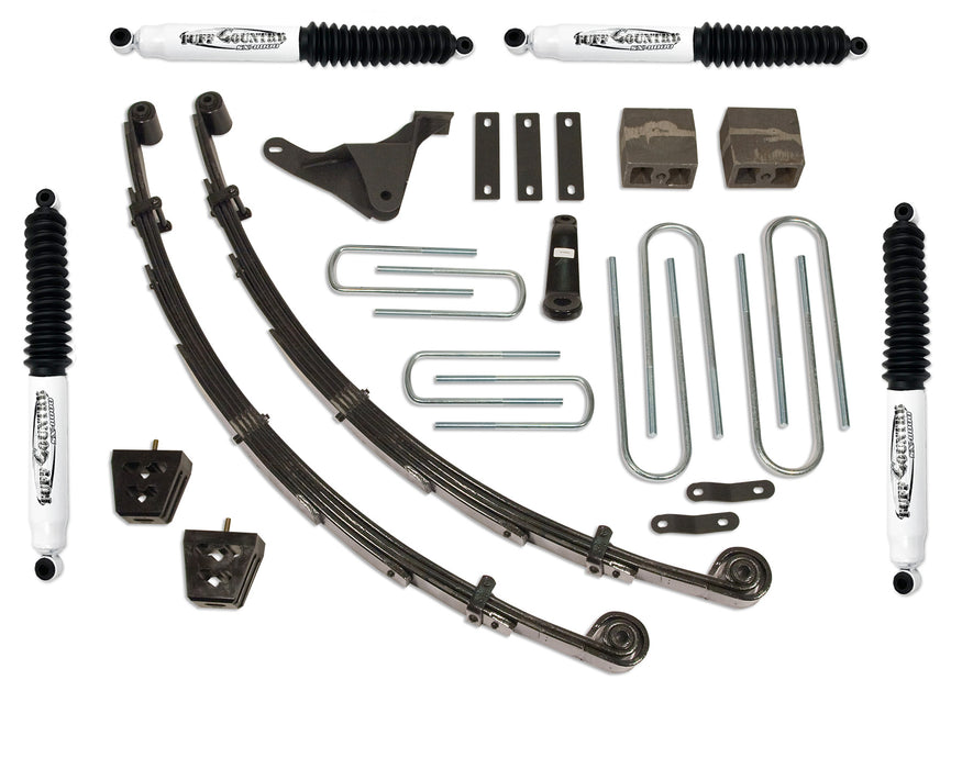 Tuff Country 24955KN 4 Inch Lift Kit 00-04 Ford F250/F350 Super Duty w/ SX8000 Shocks Tuff Country - Truck Part Superstore