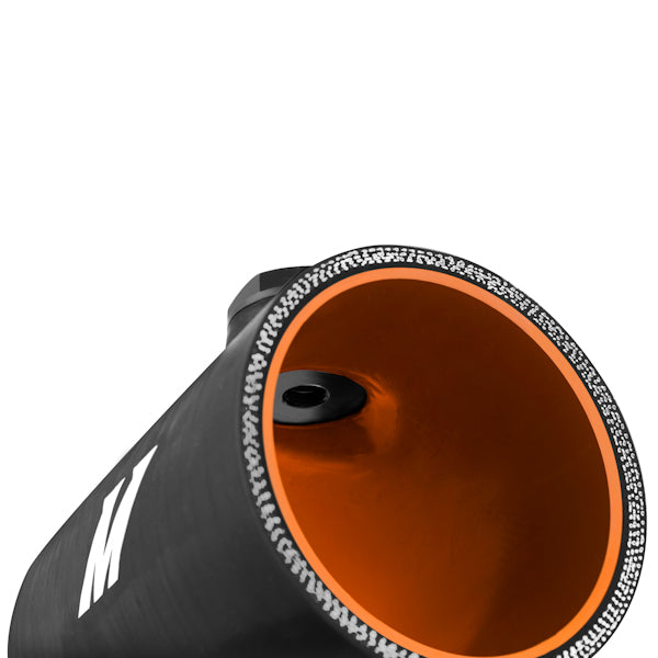 Mishimoto MMCP-30NPTBK Silicone Coupler, 3.0-in w/ 1/8-in NPT Bung - Truck Part Superstore
