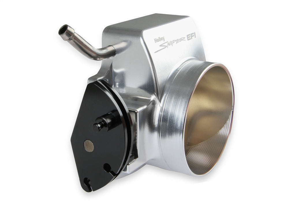 Holley 860001-1 Sniper EFI Throttle Body; 92mm; Silver; w/GM IAC Provision; Billet Aluminum; - Truck Part Superstore