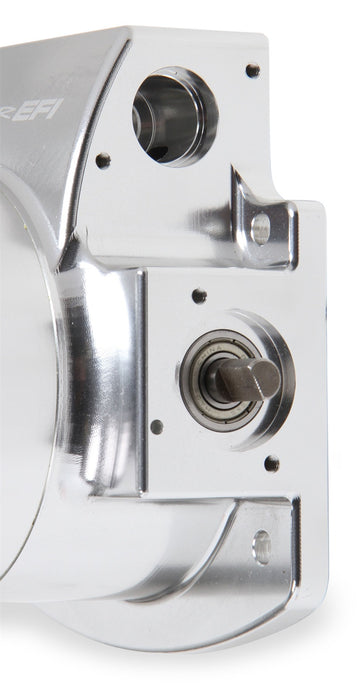 Holley 860007-1 Sniper EFI Throttle Body; 90mm; Silver; w/GM IAC Provision; Billet Aluminum; - Truck Part Superstore