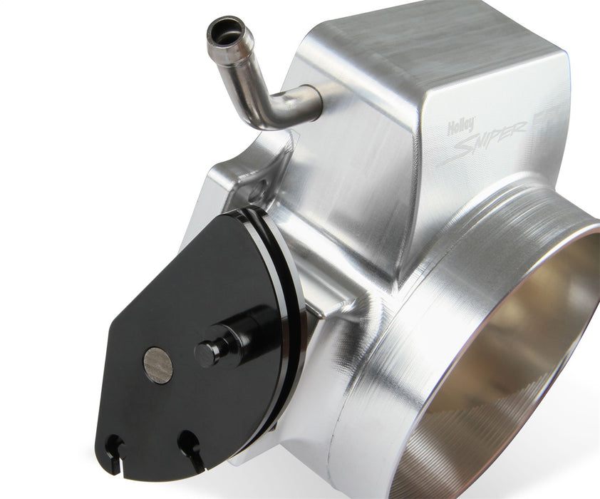 Holley 860002-1 Sniper EFI Throttle Body; 102mm; Silver; w/GM IAC Provision; Billet Aluminum; - Truck Part Superstore