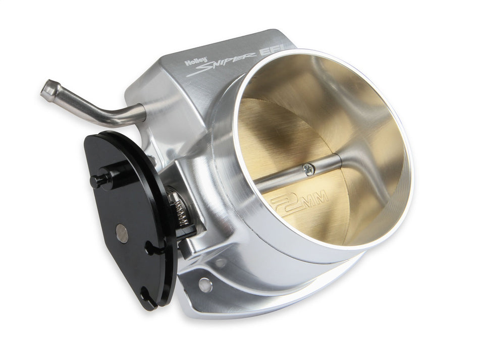 Holley 860002-1 Sniper EFI Throttle Body; 102mm; Silver; w/GM IAC Provision; Billet Aluminum; - Truck Part Superstore