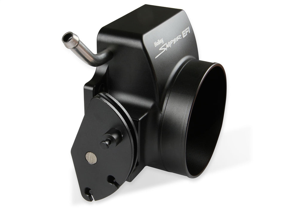 Holley 860004-1 Sniper EFI Throttle Body; 92mm; Black; w/GM IAC Provision; Billet Aluminum; - Truck Part Superstore