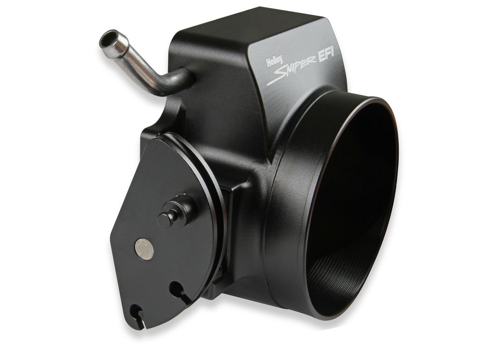 Holley 860005-1 Sniper EFI Throttle Body; 102mm; Black; w/GM IAC Provision; Billet Aluminum; - Truck Part Superstore