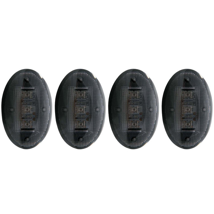 Anzo USA 861078 LED Dually Fender Lights; Smoke Lens; - Truck Part Superstore