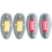Anzo USA 861081 LED Dually Fender Lights; Clear Lens; - Truck Part Superstore