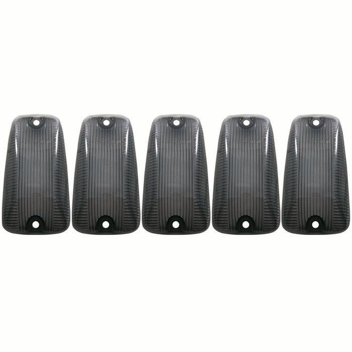 Anzo USA 861083 Cab Roof Light Assembly; Smoke Lens; 5 pc.; - Truck Part Superstore