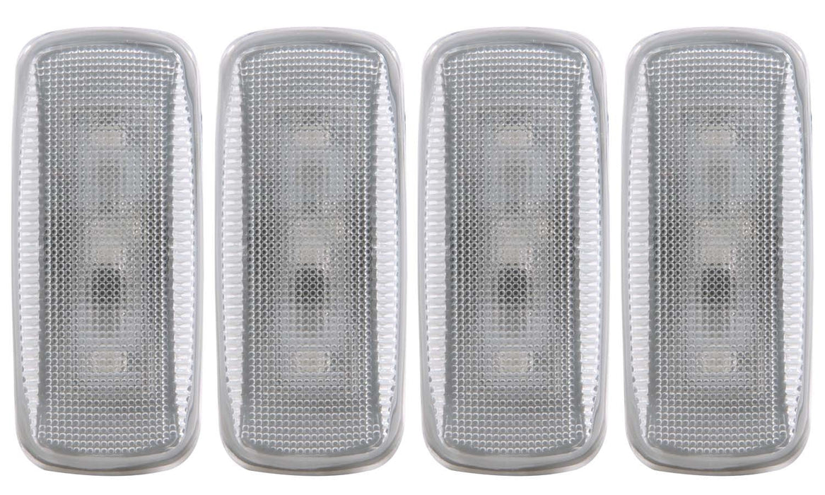 Anzo USA 861106 LED Dually Fender Lights; Clear Lens; - Truck Part Superstore