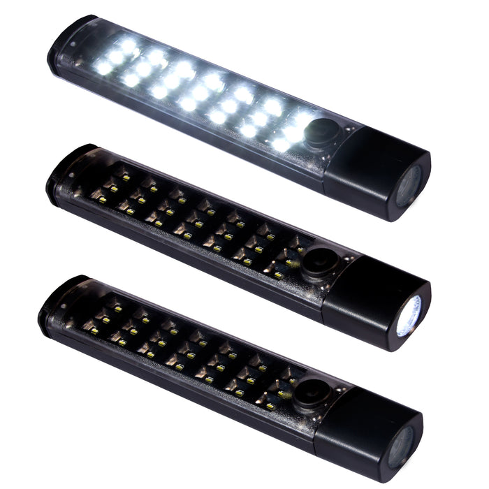 Anzo USA 861135 LED Utility Light Bar; Black; 60 in.; w/Rechargeable Flash Lights; - Truck Part Superstore