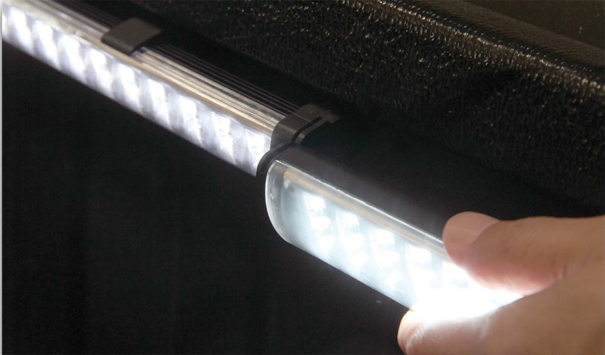 Anzo USA 861135 LED Utility Light Bar; Black; 60 in.; w/Rechargeable Flash Lights; - Truck Part Superstore