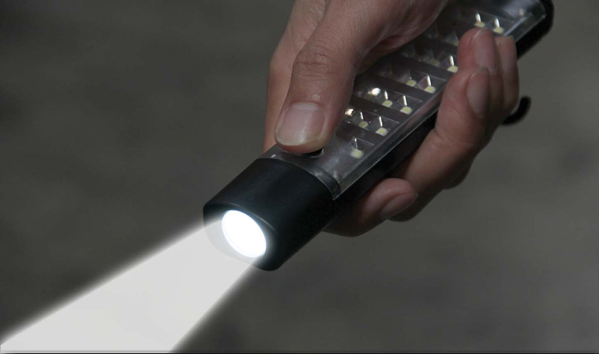 Anzo USA 861135 LED Utility Light Bar; Black; 60 in.; w/Rechargeable Flash Lights; - Truck Part Superstore