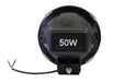 Anzo USA 861136 HID Off Road Light; 7 in.; 50 Watt; w/AnzoUSA Red Bezel; - Truck Part Superstore