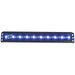 Anzo USA 861150 Slimline LED Light Bar; 12 in.; 10 LEDs; Blue LEDs; - Truck Part Superstore