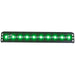 Anzo USA 861151 Slimline LED Light Bar; 12 in.; 10 LEDs; Green LEDs; - Truck Part Superstore