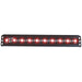 Anzo USA 861152 Slimline LED Light Bar; 12 in.; 10 LEDs; Red LEDs; - Truck Part Superstore