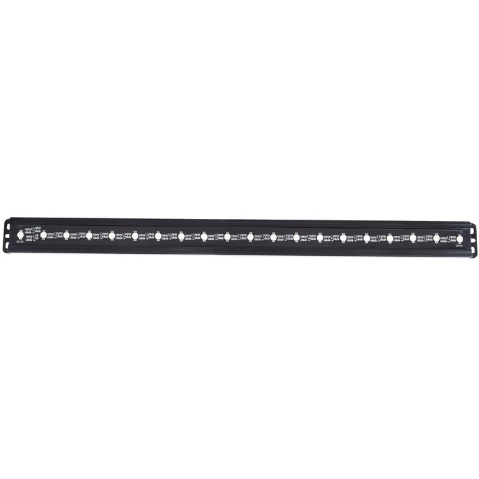 Anzo USA 861155 Slimline LED Light Bar; 24 in.; 20 LEDs; Green LEDs; - Truck Part Superstore