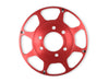 MSD 86201 Crank Trigger Kit; 8 in. Diameter; Billet Aluminum Trigger Wheel; Red; - Truck Part Superstore