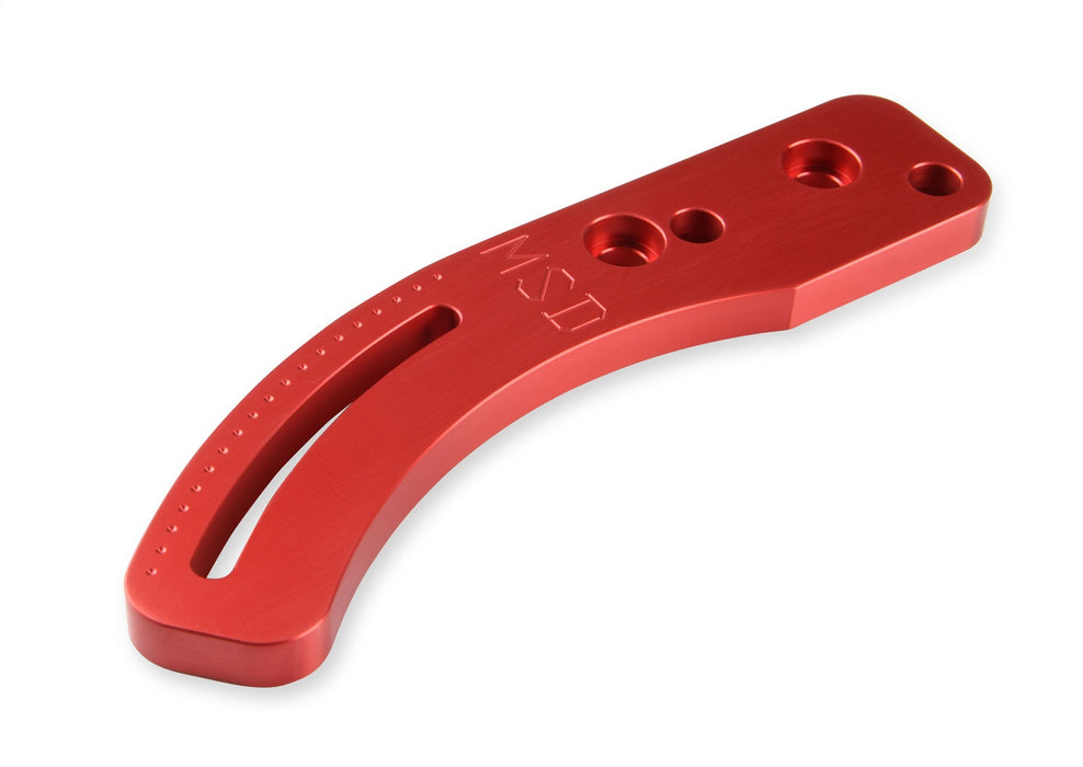 MSD 86201 Crank Trigger Kit; 8 in. Diameter; Billet Aluminum Trigger Wheel; Red; - Truck Part Superstore