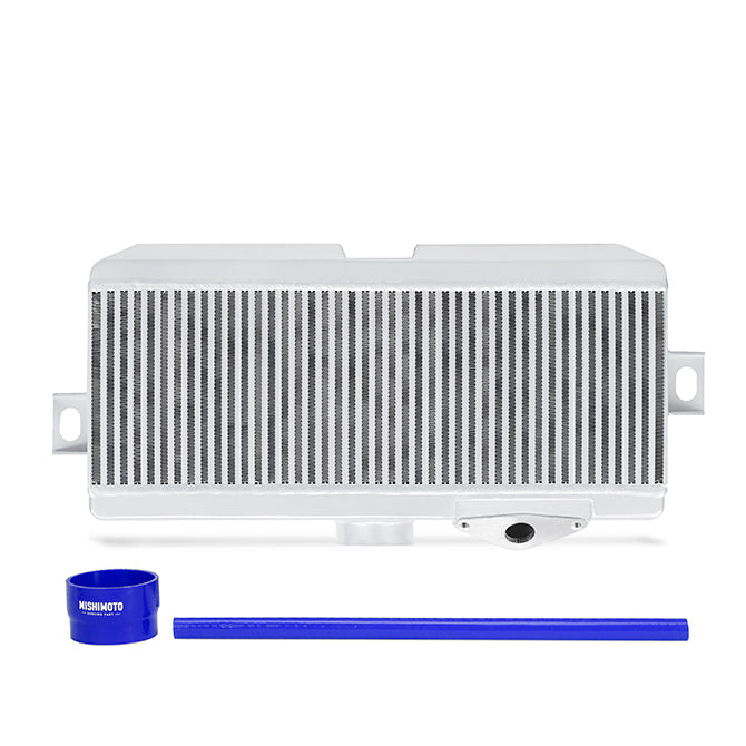 Mishimoto MMTMIC-STI-08SLBL Subaru WRX STI Performance TMIC, Silver Cooler, Blue Hoses, 2008-2021 - Truck Part Superstore