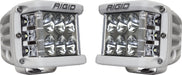 Rigid Industries 862313 Driving Surface Mount White Housing Pair D-SS Pro RIGID Industries - Truck Part Superstore