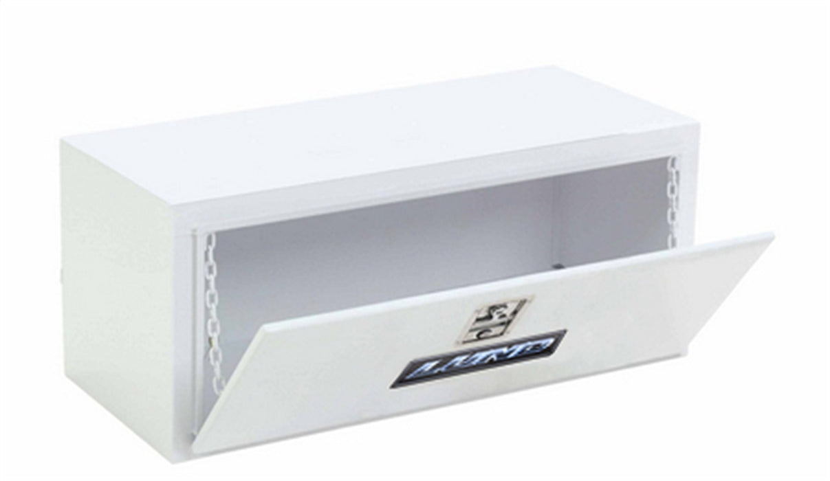 Lund 86236 Steel Underbody Storage Box; L 36 in. x W 18.75 in. x H 18 in.; White; - Truck Part Superstore