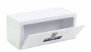 Lund 86236 Steel Underbody Storage Box; L 36 in. x W 18.75 in. x H 18 in.; White; - Truck Part Superstore