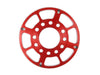 MSD 86401 Crank Trigger Kit; 6.562 in. Diameter; Billet Aluminum Trigger Wheel; Red; - Truck Part Superstore