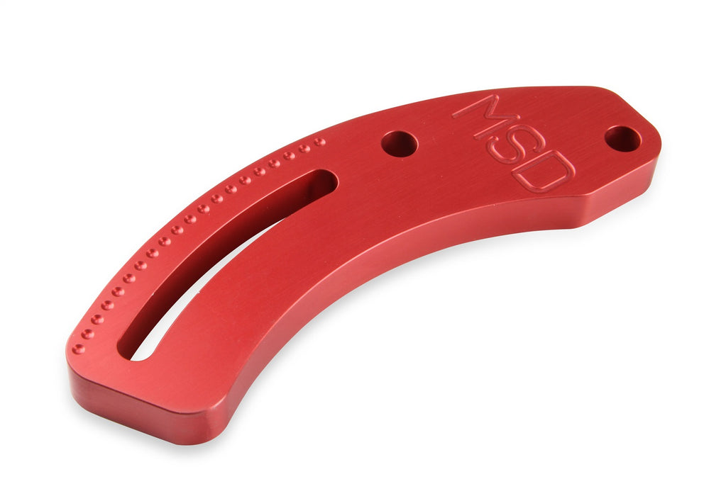 MSD 86401 Crank Trigger Kit; 6.562 in. Diameter; Billet Aluminum Trigger Wheel; Red; - Truck Part Superstore