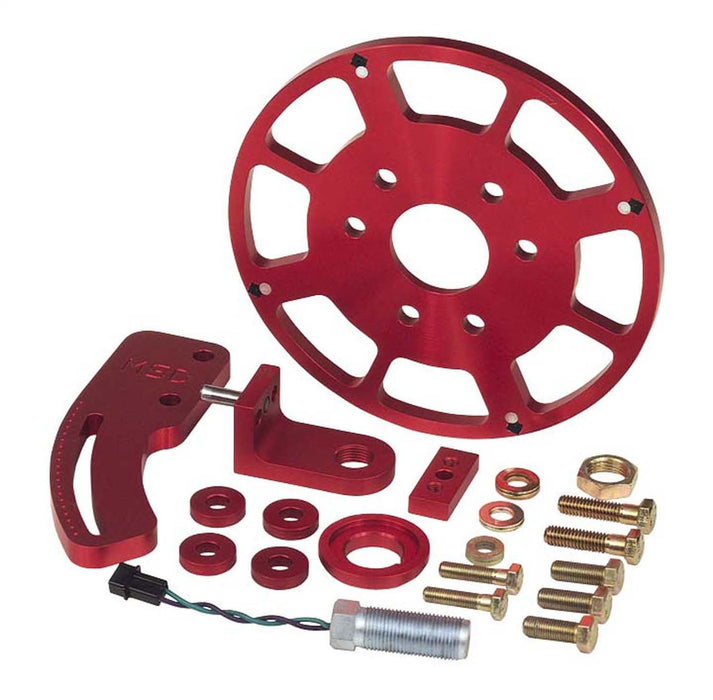 MSD 8644 Crank Trigger Kit; 7.25 in. Balancer; - Truck Part Superstore