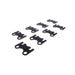 Lunati 86501-8 Hardened Steel Flat Guideplate Set for SBC for 3/8" Pushrod and 7/16" Stud - Truck Part Superstore