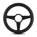Lokar 86501 Lecarra Mark 4 Standard Steering Wheel; Black; Black Spokes; 14 in. Thick Grip; - Truck Part Superstore