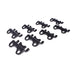 Lunati 86502-8 Hardened Steel Raised Guideplate Set for SBC for 3/8" Pushrod and 7/16" Stud - Truck Part Superstore