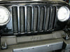Rampage 86515 Single Piece 3D Grille; Gloss Black w/Clear Coat Polished Highlights; - Truck Part Superstore