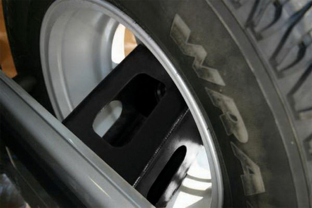 Rampage 86610 Tire Mount Kit; Black; For Use w/Recovery Bumper; - Truck Part Superstore