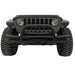 Rampage 86620 Front Double Tube Bumper; w/Hoop; Black; - Truck Part Superstore