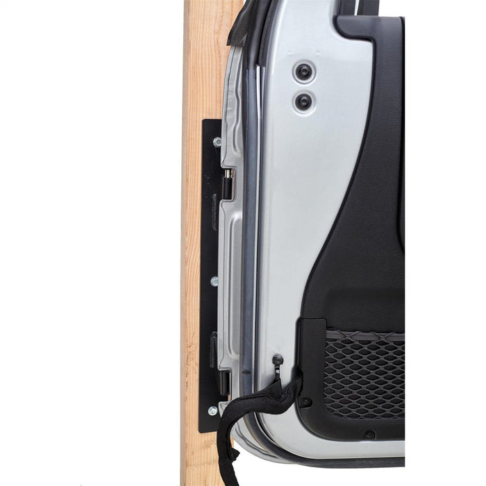 Rampage 86621 Door Keepers; 2 pc. Set; Black; - Truck Part Superstore