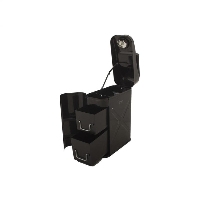 Rampage 86635 Trail Can Storage Box; Black; - Truck Part Superstore