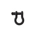 Rampage 86656 Recovery D-Ring; 1/2 in.; 2.0 Tons; Black; - Truck Part Superstore