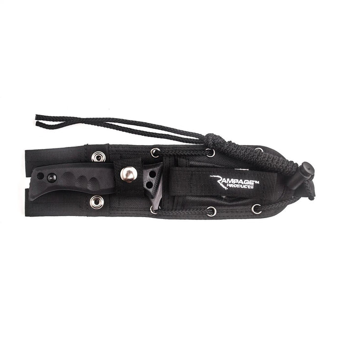 Rampage 86672 Recovery Trail Knife; Black; - Truck Part Superstore