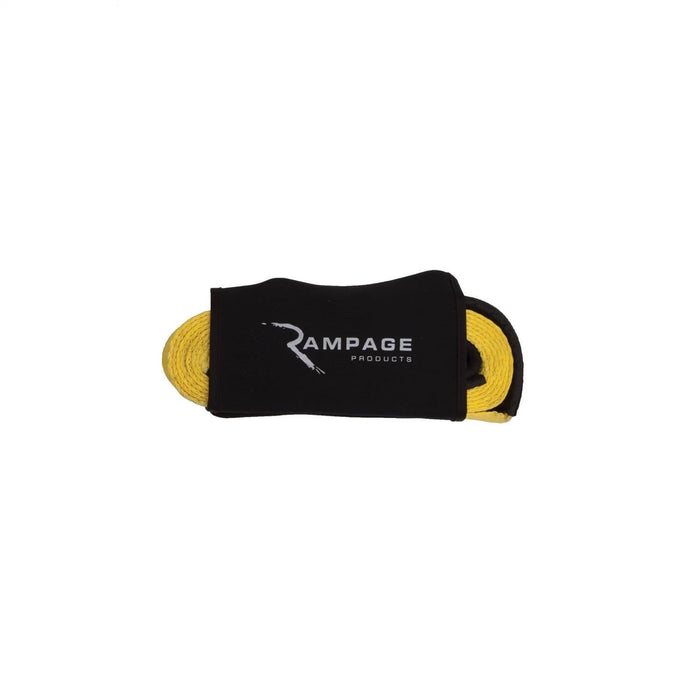 Rampage 86686 Recovery Trail Strap; 2 in. x 30 in.; Rated 20000 lbs.; Yellow; - Truck Part Superstore