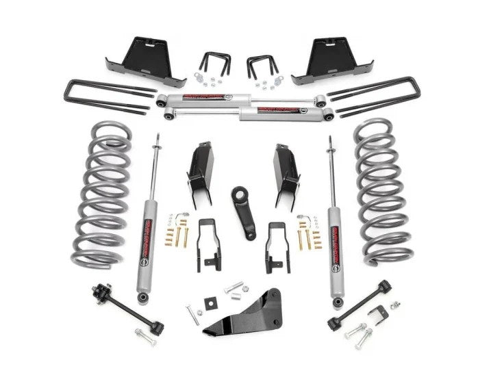 Rough Country 347.23 5 Inch Suspension Lift Kit Gas 09-10 Dodge Ram 3500/2500 Mega Cab Rough Country - Truck Part Superstore