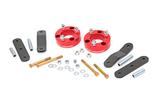 Rough Country 867RED 2.5 Inch Nissan Suspension Lift Kit Red 05-19 Frontier/Xterra Rough Country - Truck Part Superstore