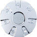 Helo 868L185 HLO CAP HE868 CHROME - Truck Part Superstore