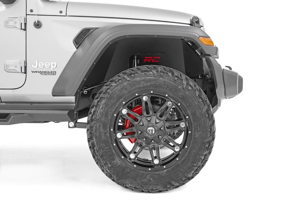 Rough Country 10497A Jeep Front Inner Fenders 18-20 Wrangler JL Rough Country - Truck Part Superstore