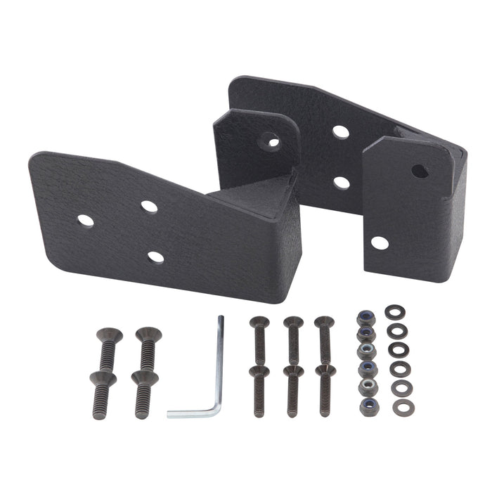 Smittybilt 8691 Mirror Relocation Bracket 97-06 Wrangler TJ Textured Black Smittybilt - Truck Part Superstore