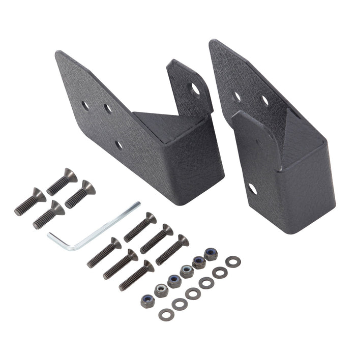 Smittybilt 8691 Mirror Relocation Bracket 97-06 Wrangler TJ Textured Black Smittybilt - Truck Part Superstore
